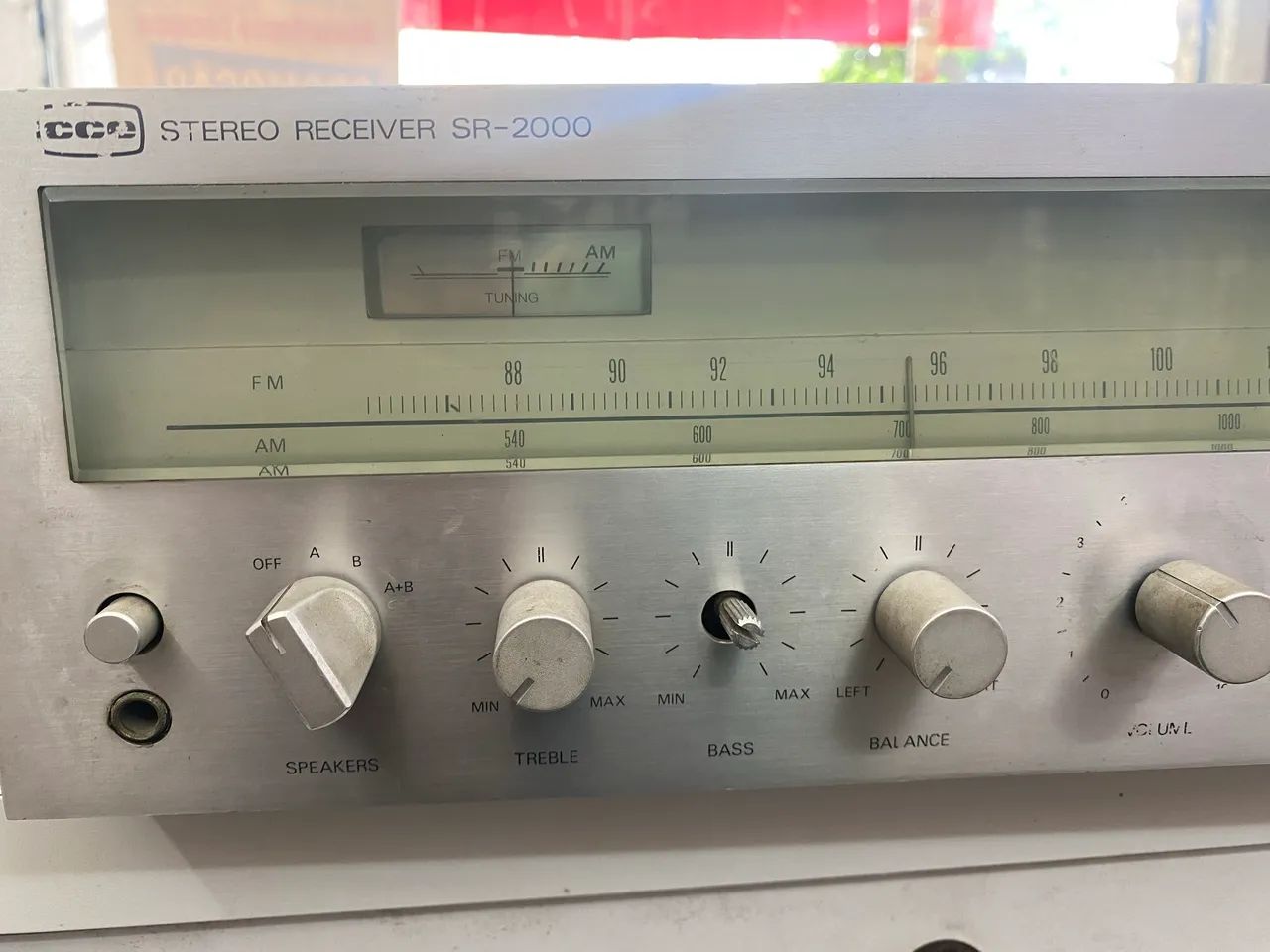 Receiver cce SR 2000 prateado (pra retirar peças ou arrumar)