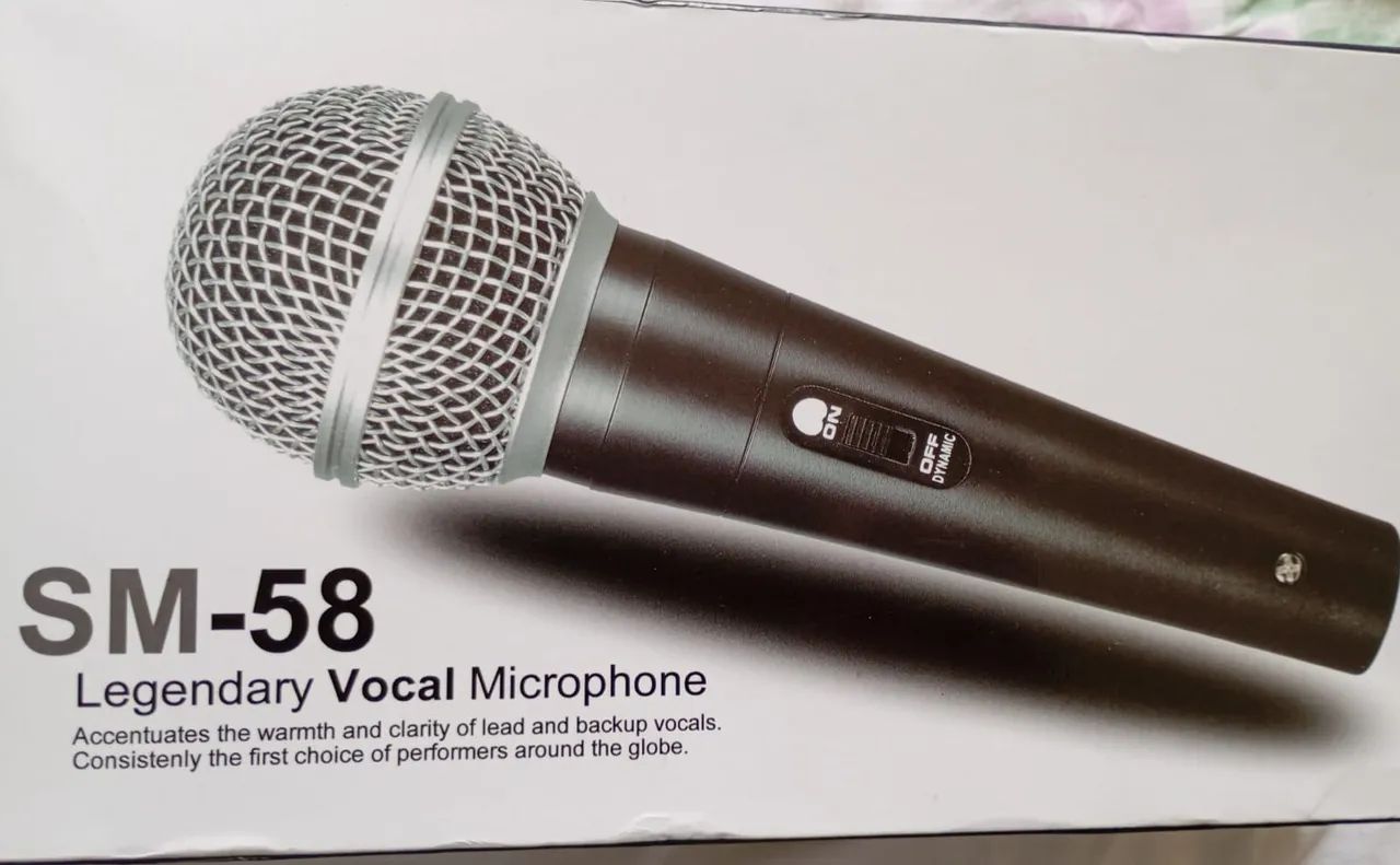 Microfone Vocal SM-58