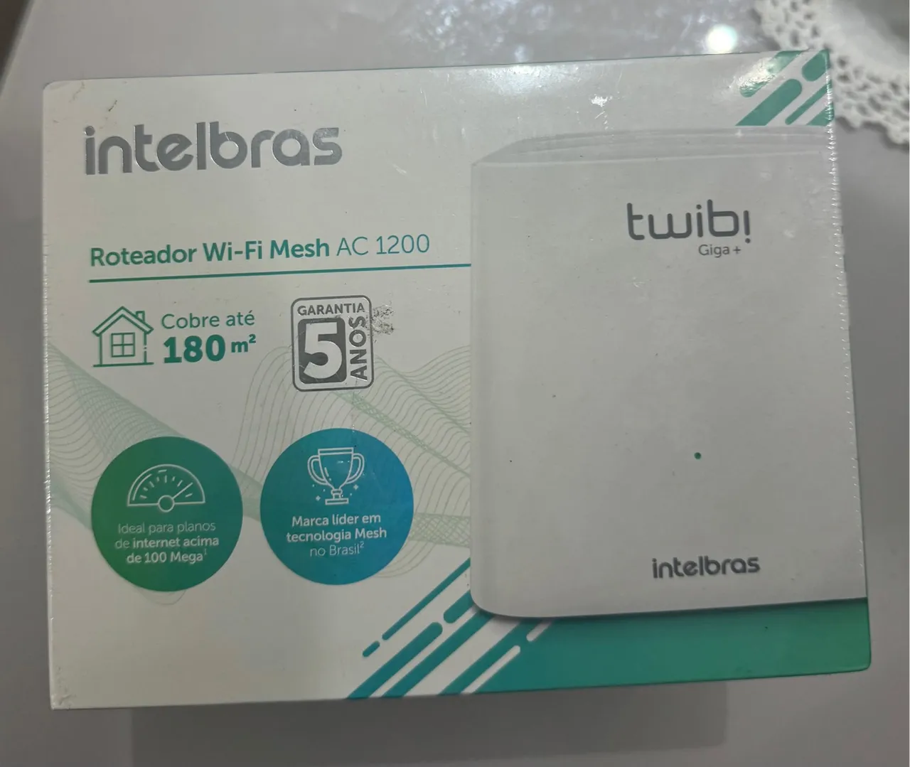 Roteador Wi-Fi Mesh - Twibi Giga + AC 1200