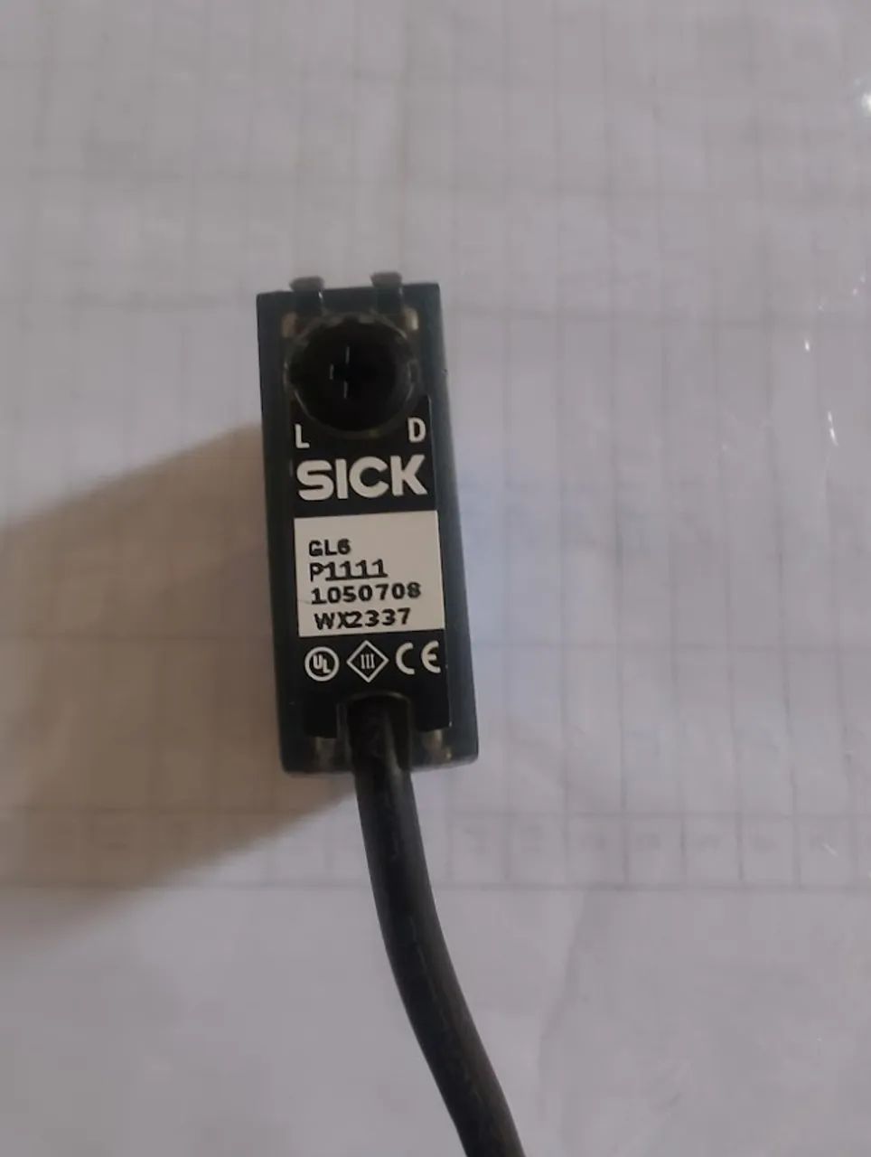 Sensor fotoelétrico Sick GL6-P1111
