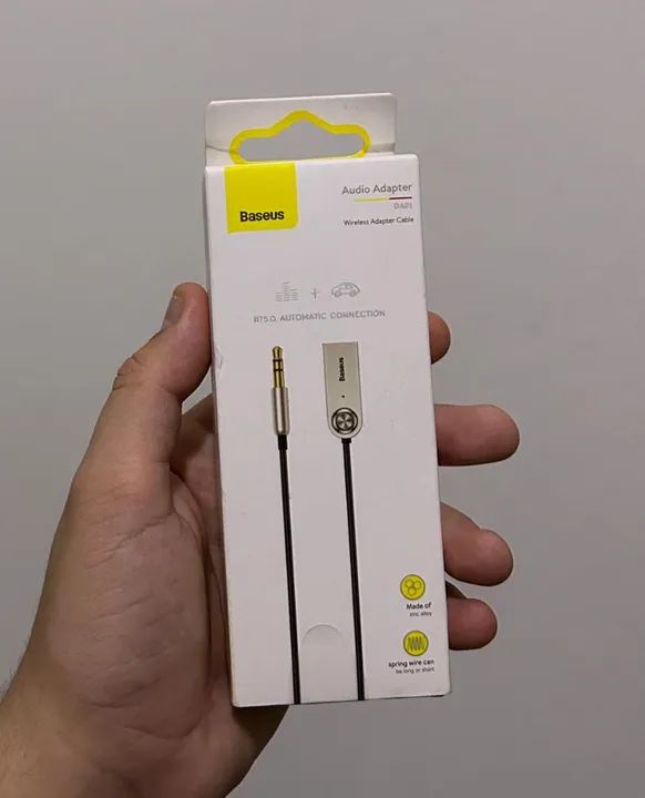 Adaptador bluetooth veicular aux Baseus p2 - Foto 2
