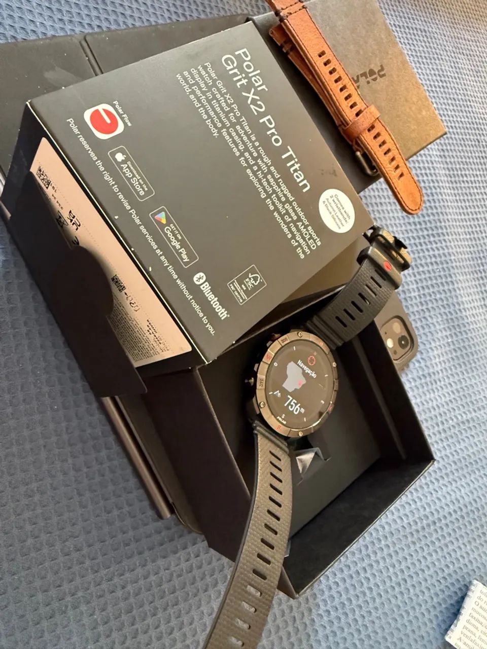 Polar Grit X2 Pro Titan com nota fiscal ( 5 meses )  - Foto 4