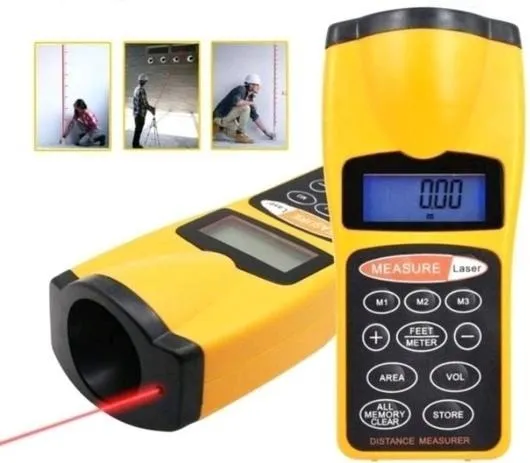 Trena Elétrica Digital Medidor De Distância 18m Profissional