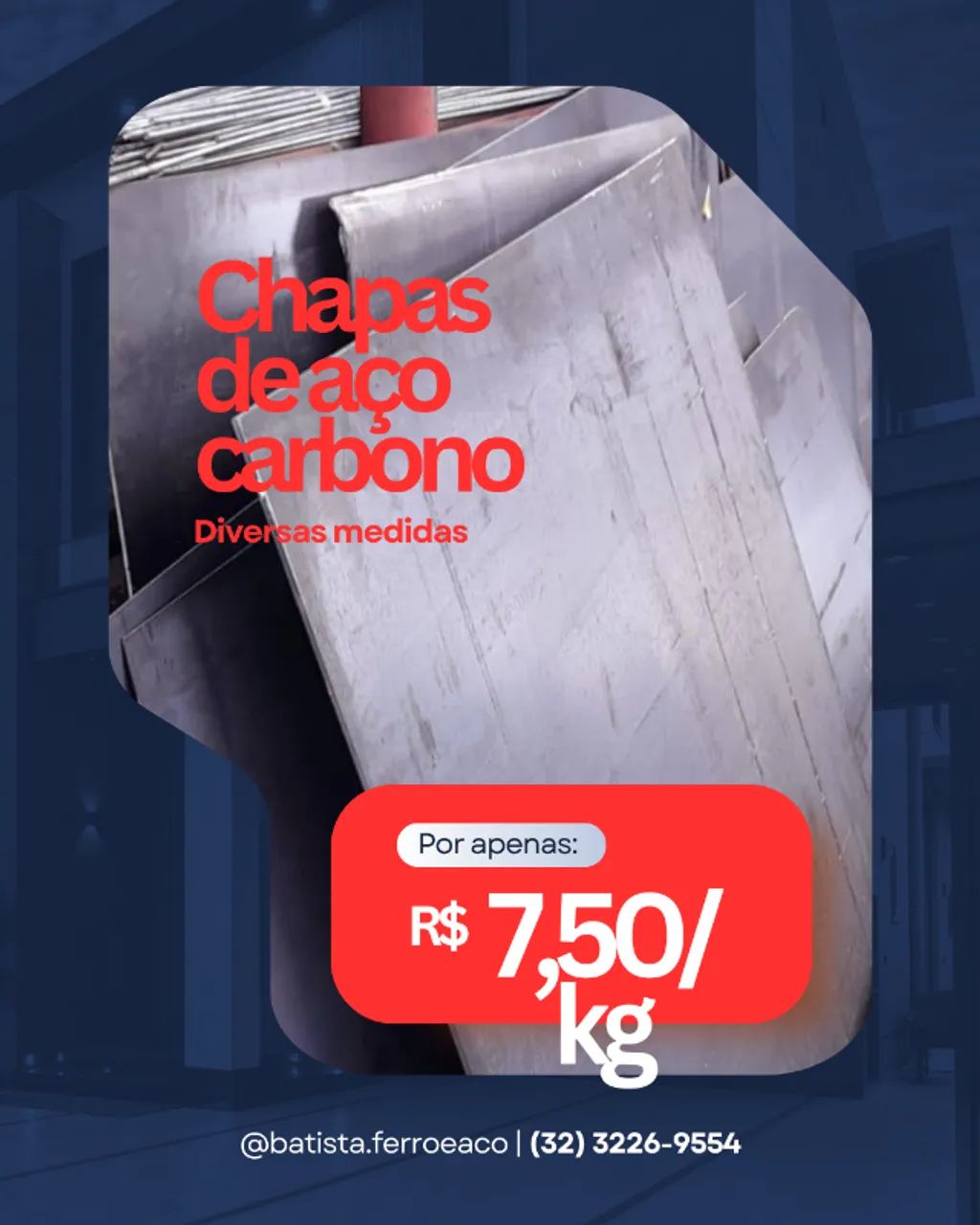 Chapas de aço carbono
