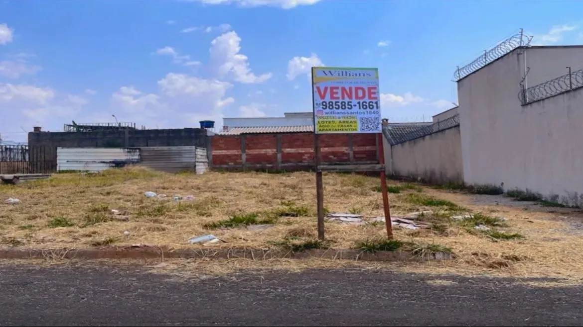 Lote 270,00m² (Asfalto, Agua) Residencial Talismã