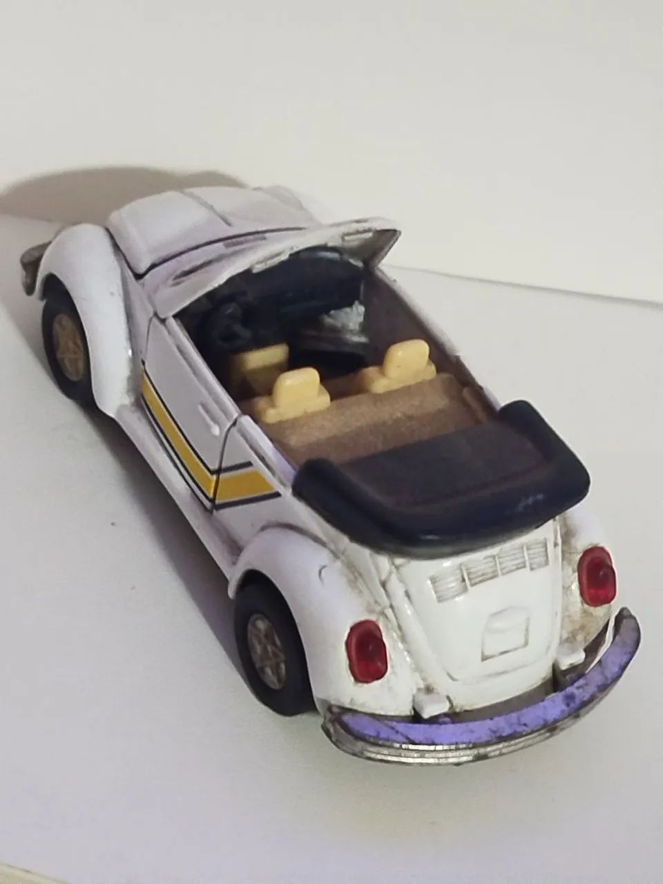 Fusca tt 101 Branco Escala 1:36 - Foto 2