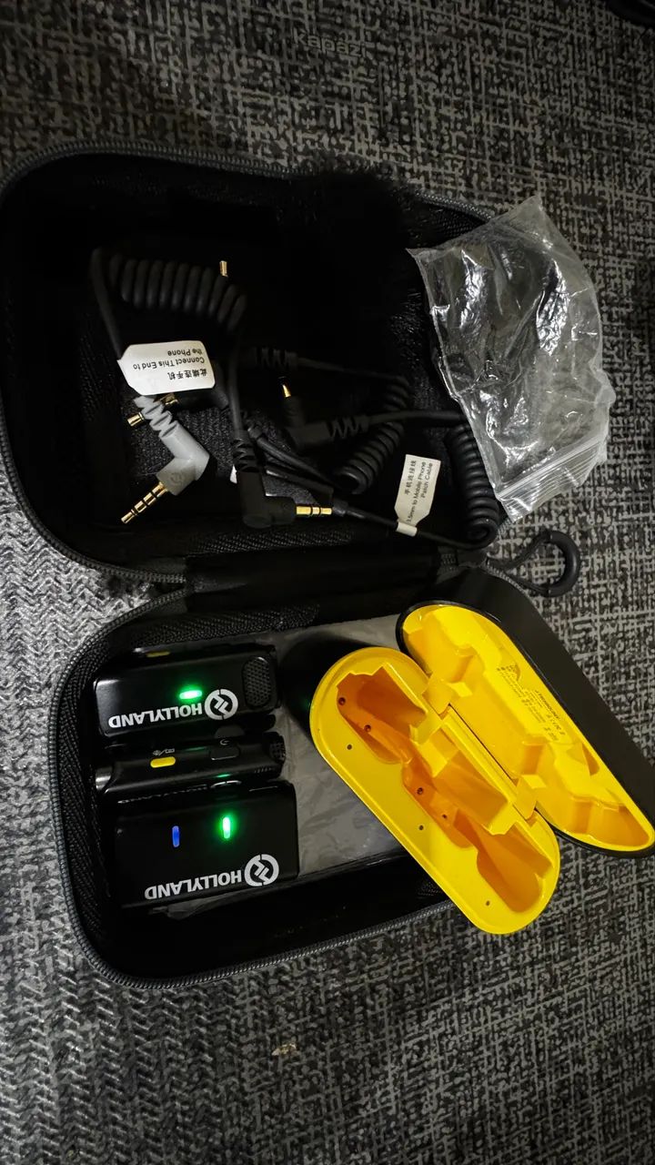 MICROFONE PARA CELULAR E CÂMERA 