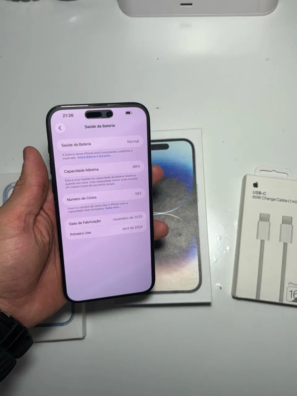 iPhone 15 Pro Max 256gb - Foto 3