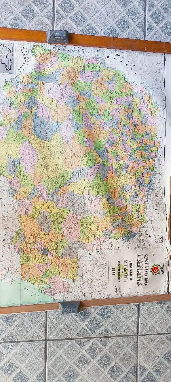Mapas Antigos do Paraná  - Foto 4