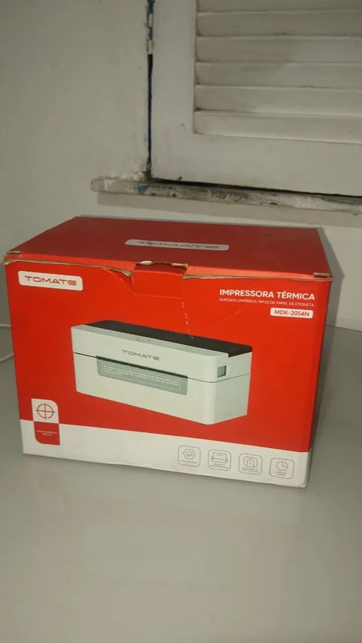 Impressora térmica tomate nunca usada, na caixa. - Foto 3