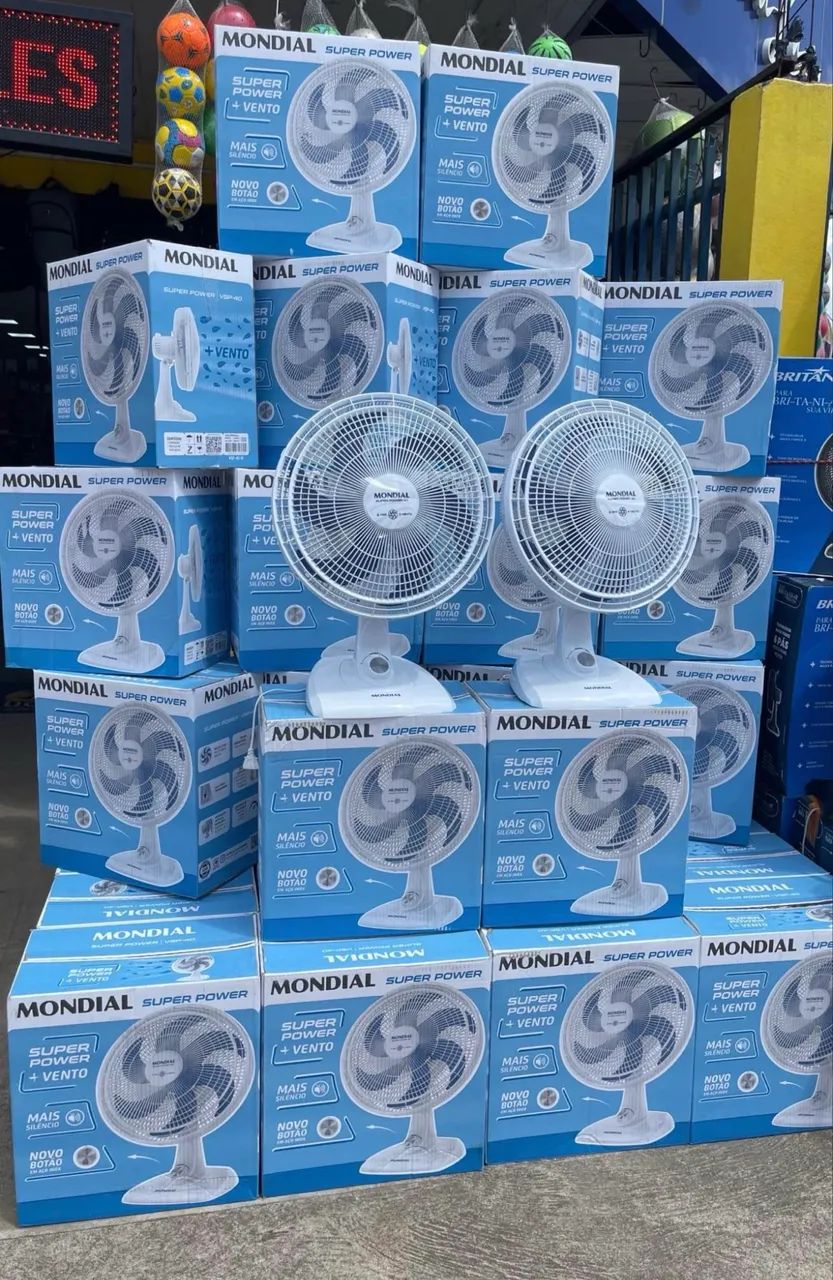 VENTILADOR MONDIAL 40CM DE MESA NA PROMOÇÃO ?