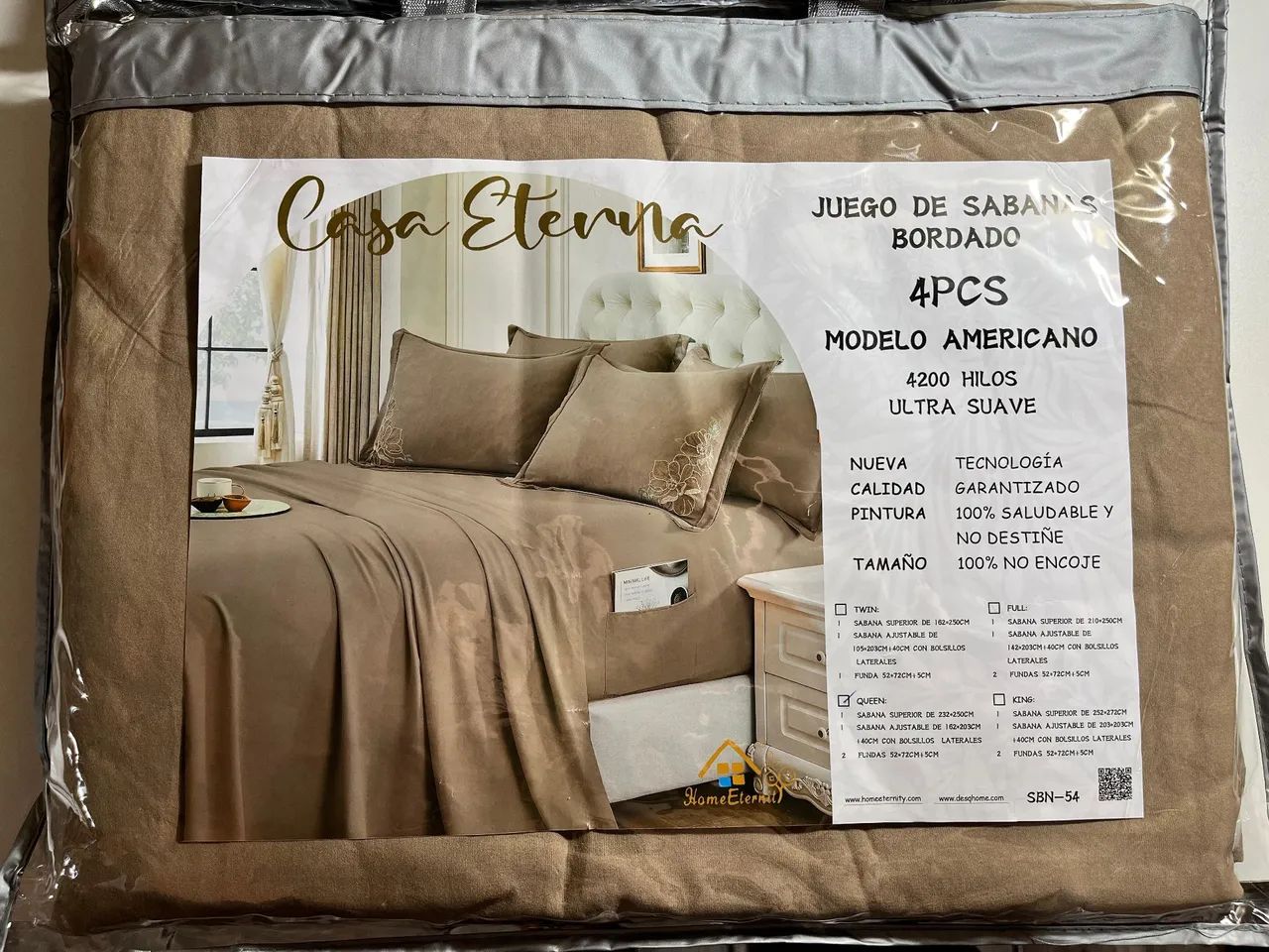 Jogo de Lençol Queen 2500 a 4500 Fios  - Foto 4