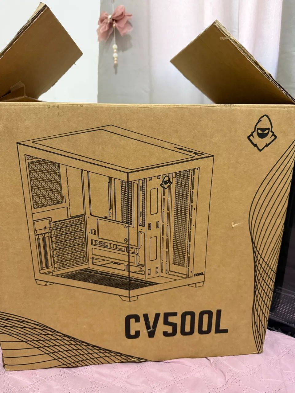Gabinete CV500L Mancer Vidro Temperado - Foto 4
