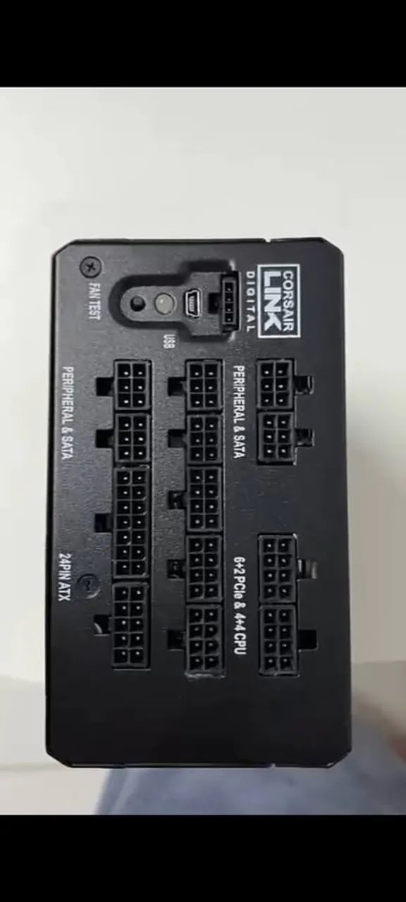 Fonte Corsair hx850i modular Platinum - Foto 3