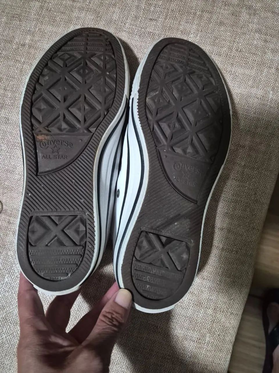 Tênis all star branco tamanho 36 - Foto 4