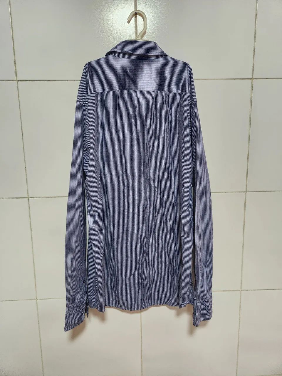 Camisa social Richards azul n 4 - Foto 5
