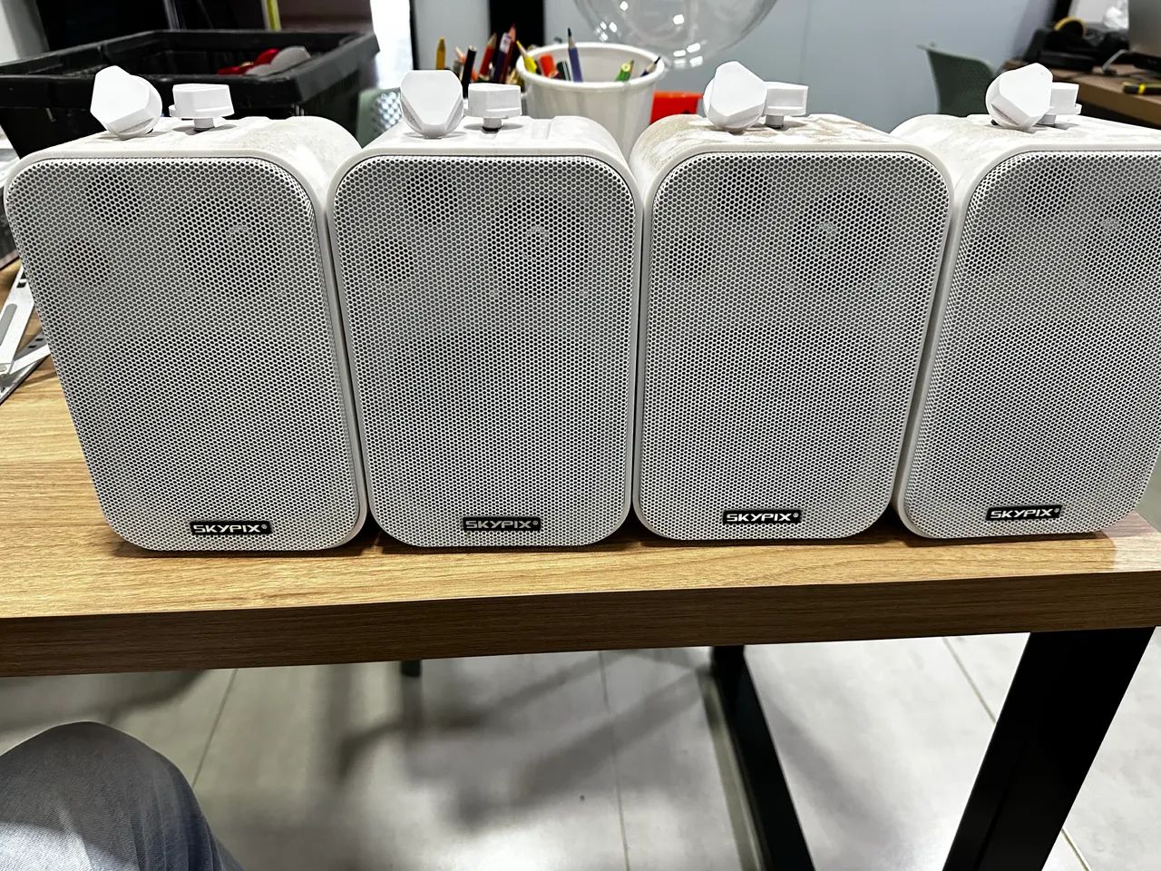 ? 4 Caixas de Som - 60W RMS - BRANCAS - Foto 2