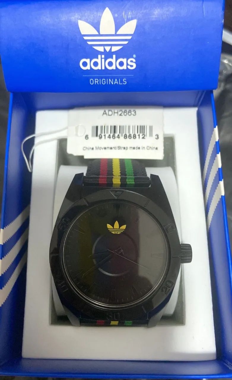Relógio Adidas nas Cores do Reggae - Foto 5
