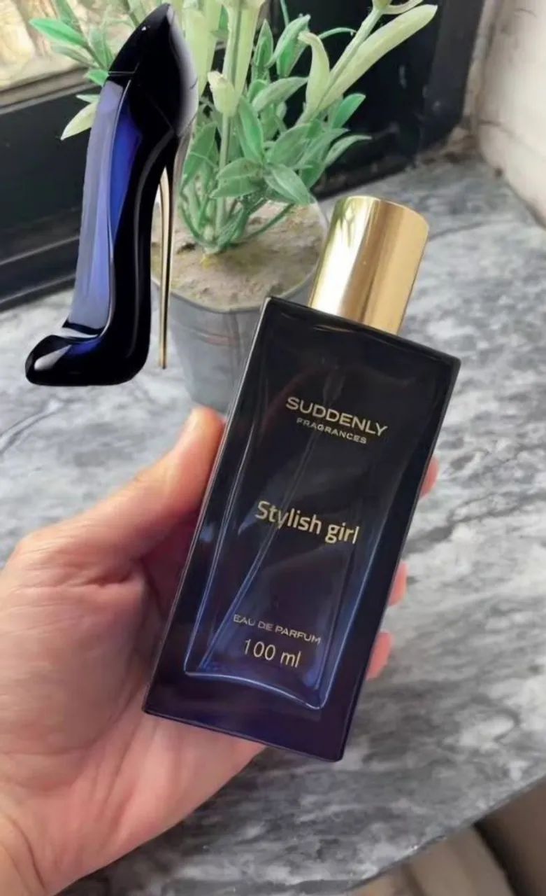 eau de parfum stylish girl