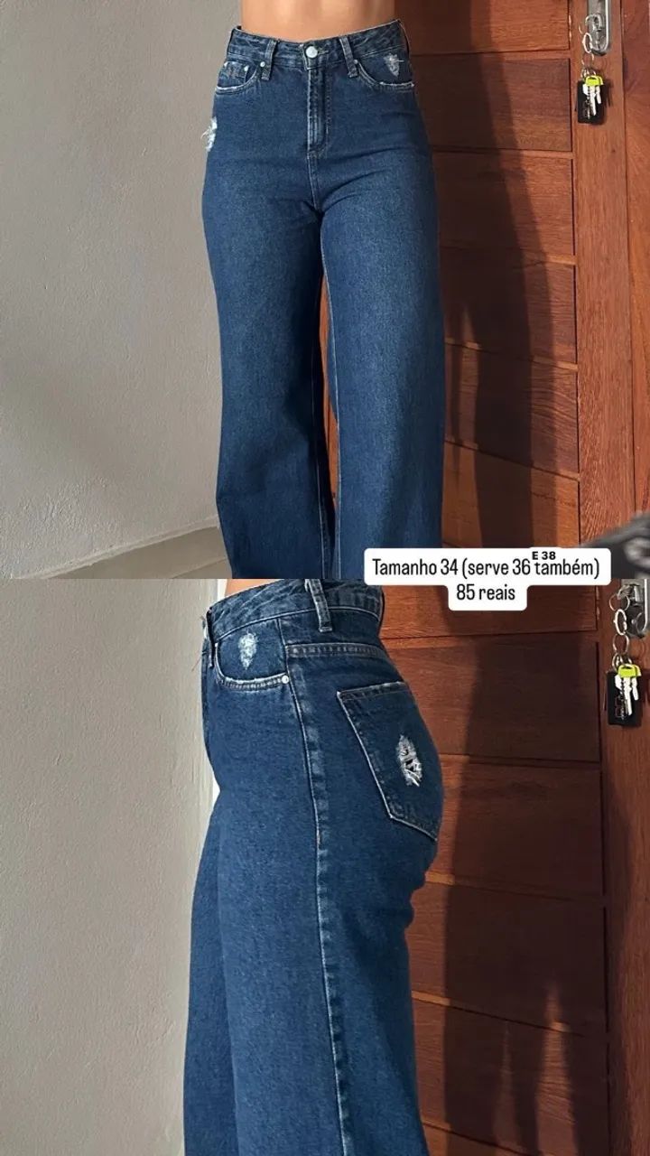 Calça jeans feminina 