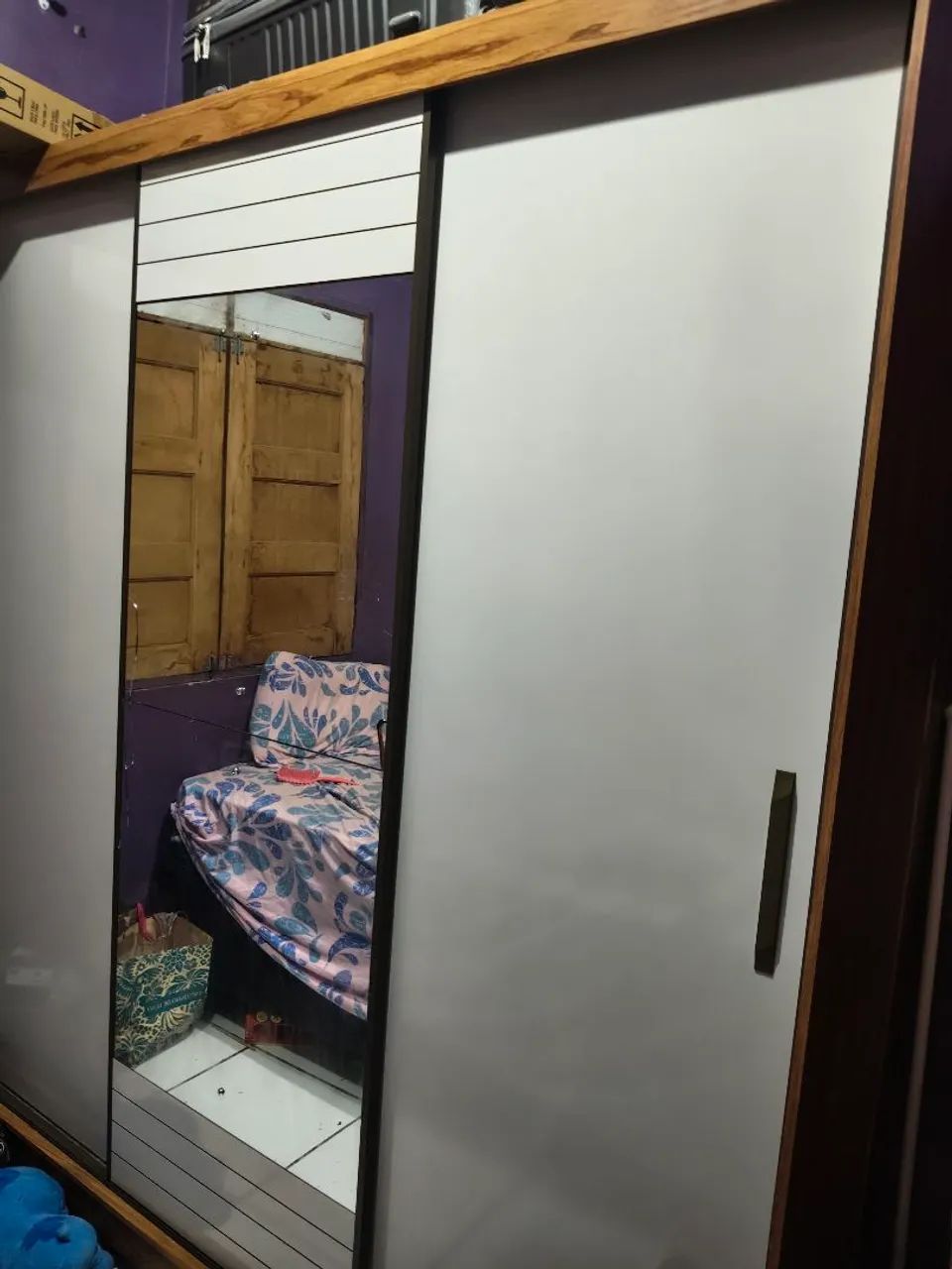 Guarda-Roupa Búzios com 3 portas de correr e espelho - Foto 2