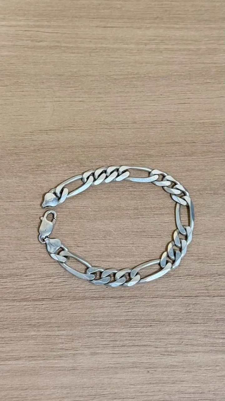 Pulseira Prata 925 Italiana (Italy) Masculina 