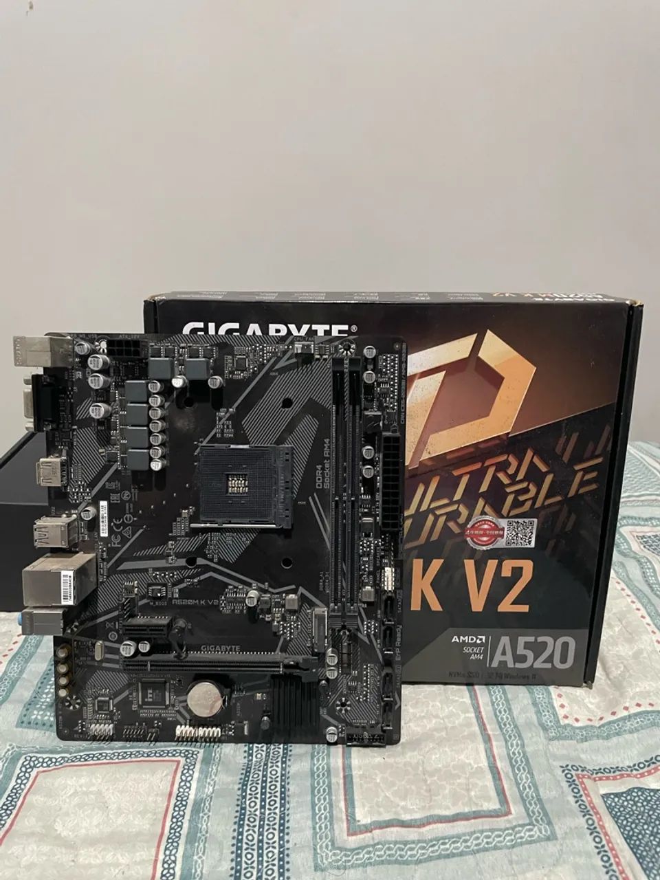 Placa mãe A520m k v2 am4 - Foto 2
