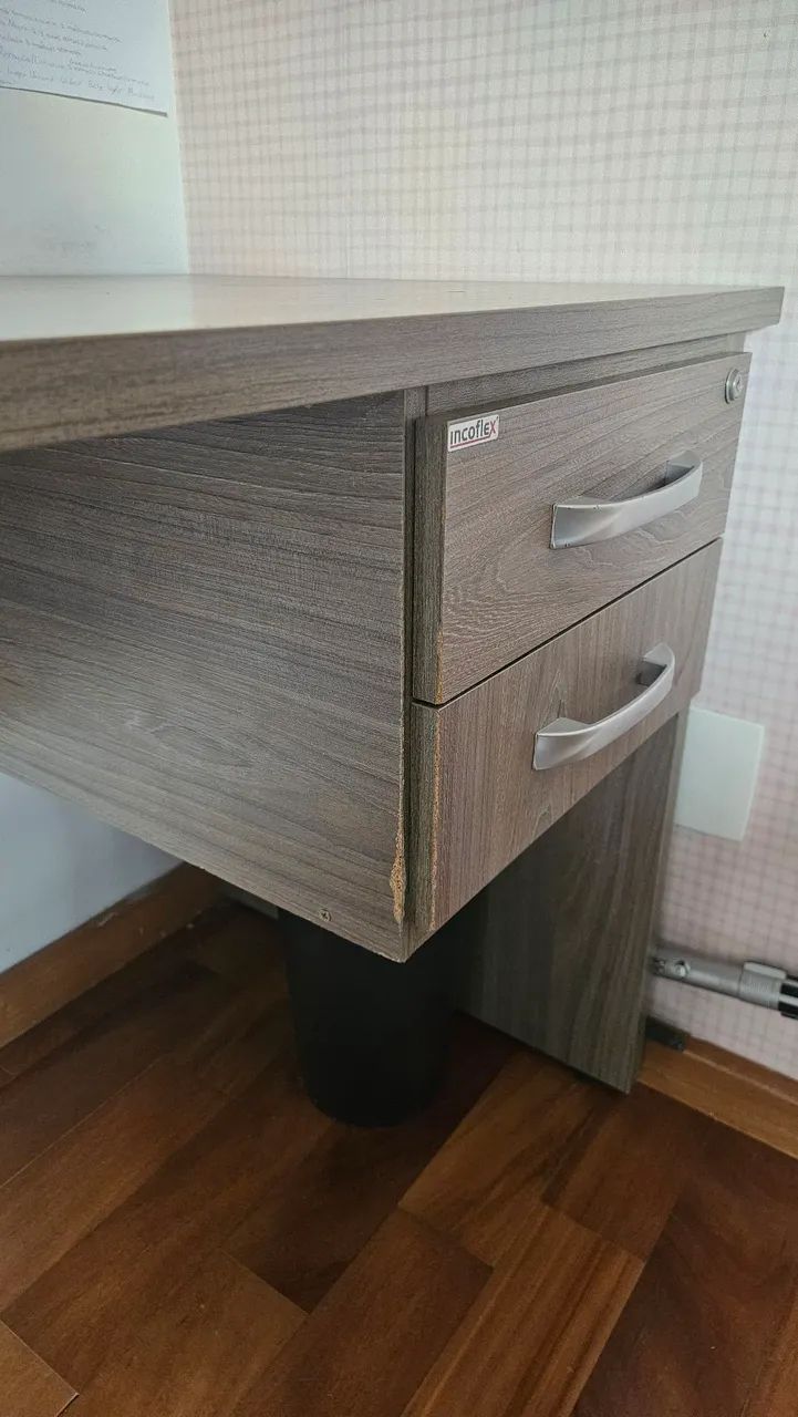 escrivaninha 150cm mdf - Foto 2