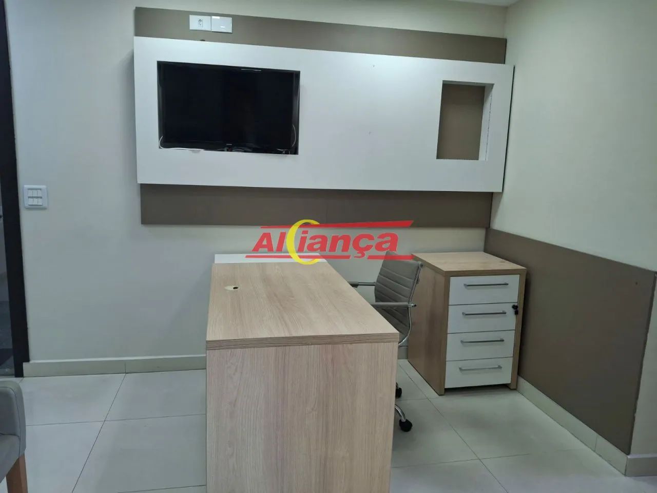 Sala comercial para alugar , semi mobiliada , com cozinha, recepção - Centro - Foto 3
