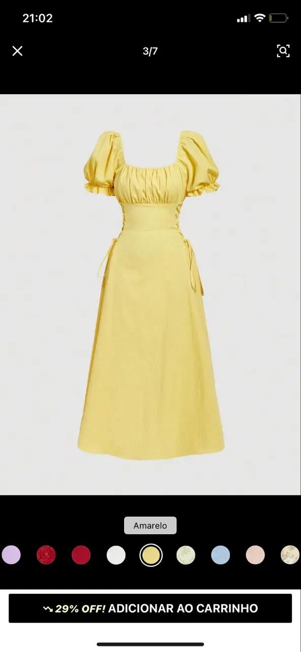 Vestido shein nunca usado  - Foto 2