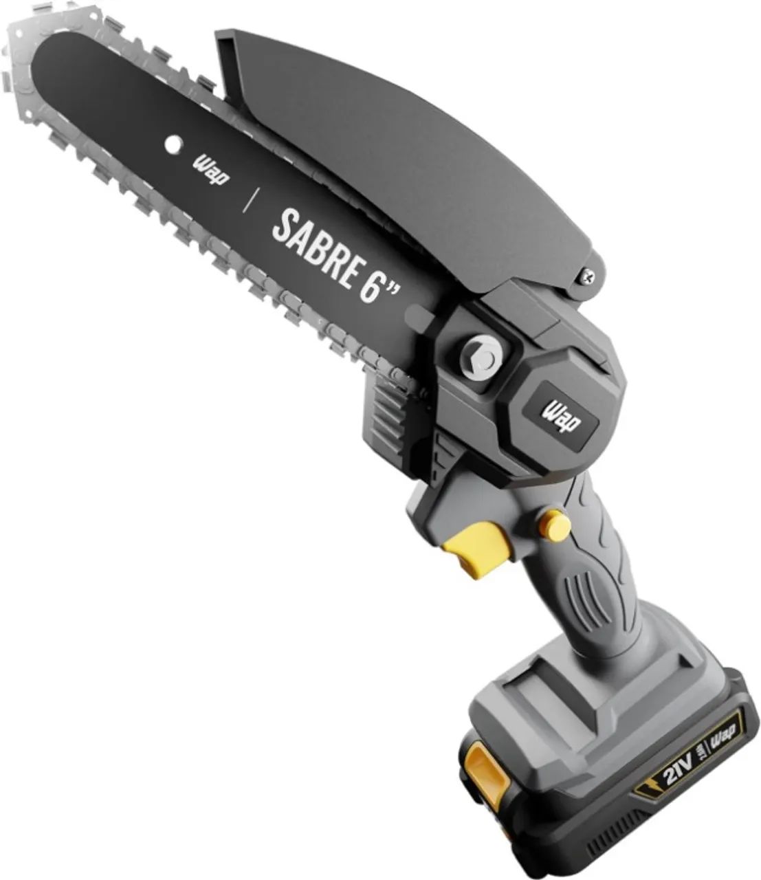 WAP Motoserra Sabre à Bateria 6" K21 S01,  Autonomia de 20 Minutos e Corte Máximo de 10mm 1