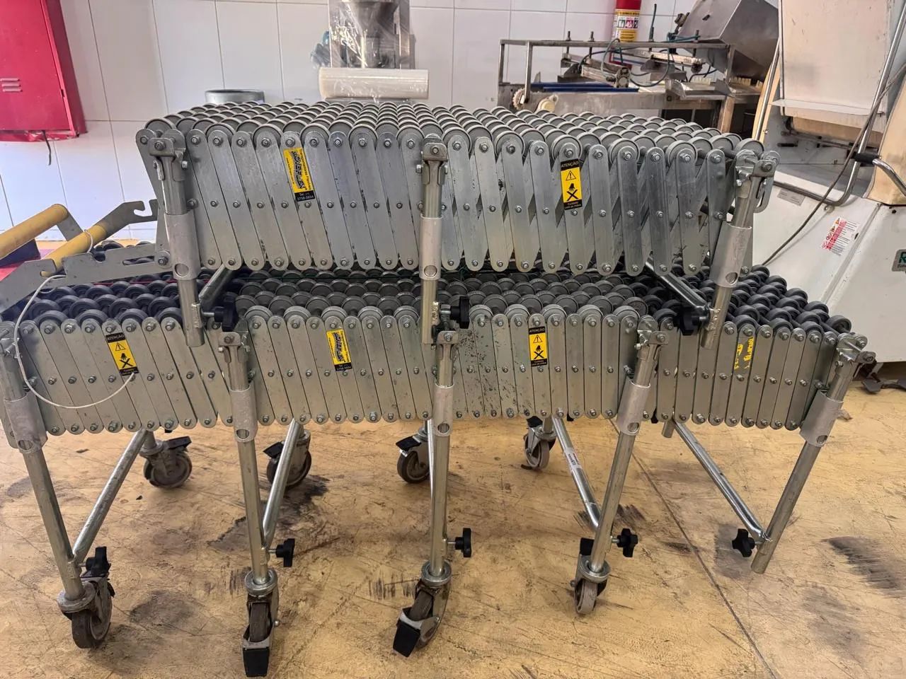 Transportadora flexível de roletes Kaufmann - Foto 3