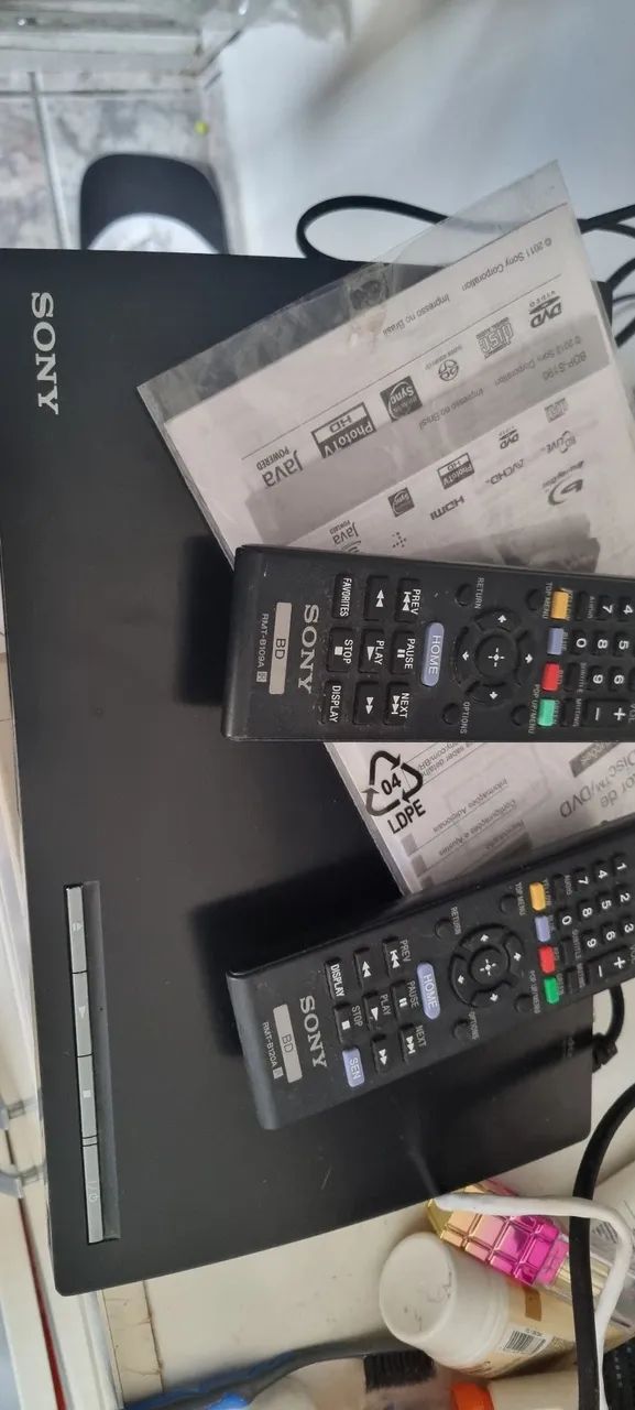 Aparelho Blu-Ray Player Sony Bdp-s190 com controle, manual - Foto 4