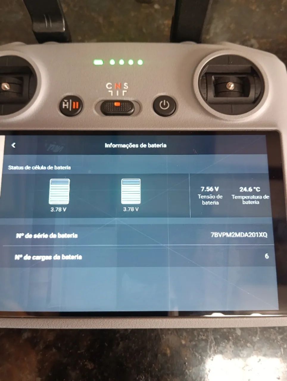 Done DJI mini4Pro,combo com controle com tela e 3 baterias - Foto 2
