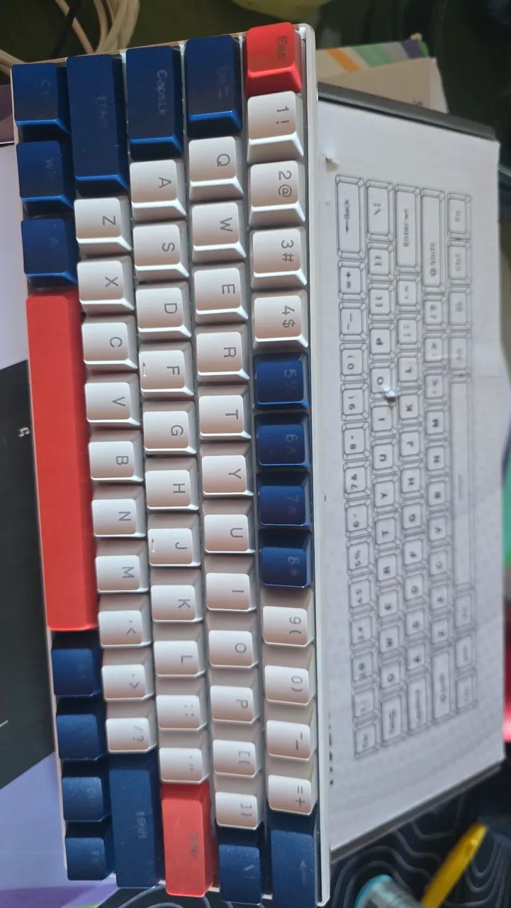 Teclado mecânico h61k - Foto 2