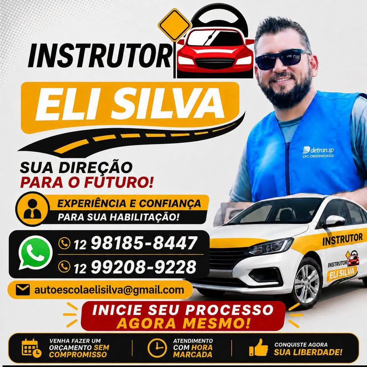 Auto escola Eli Silva Taubaté, o melhor preço é aqui