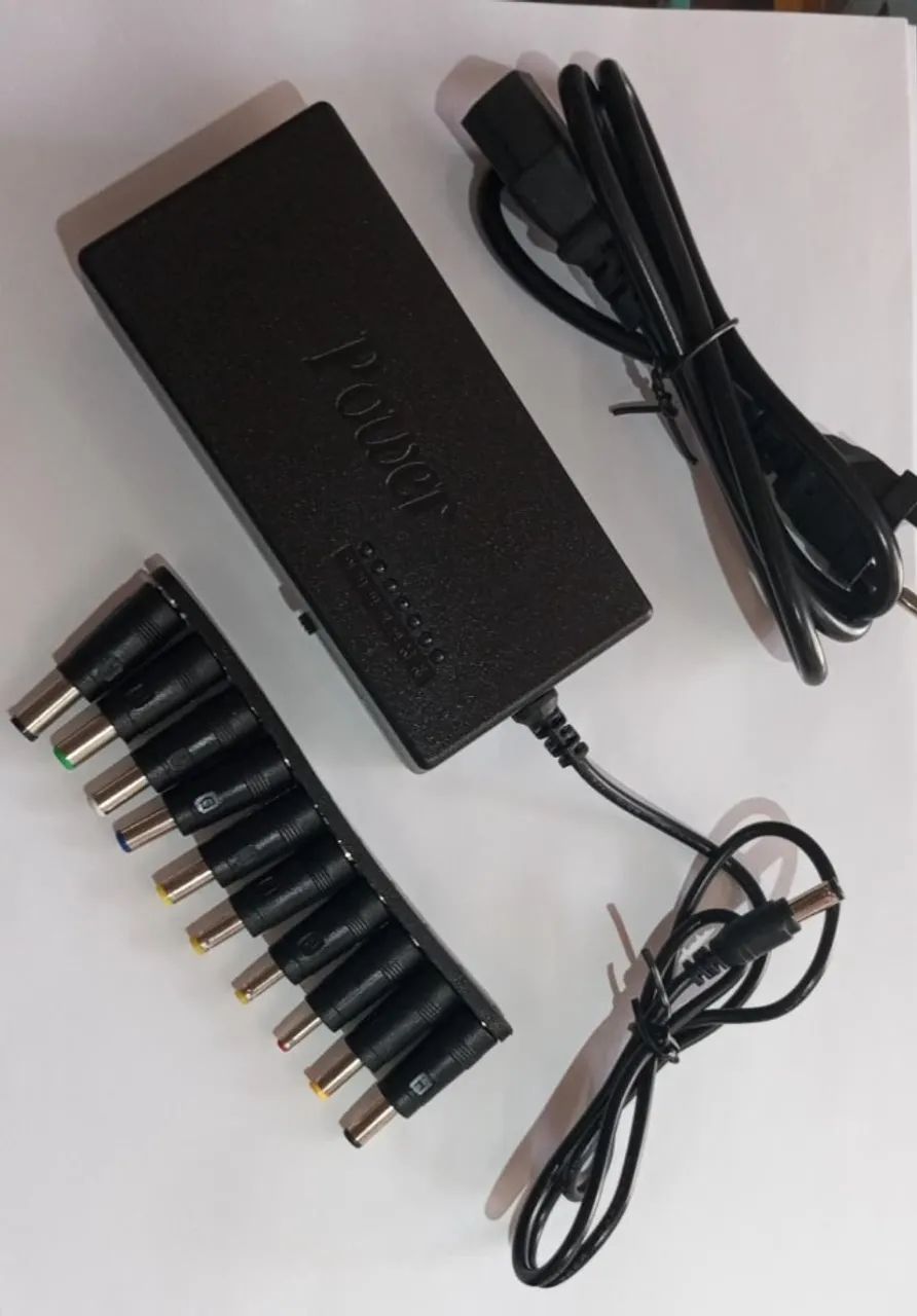 Fonte Universal 12-24v 120W 8 conectores - Foto 3