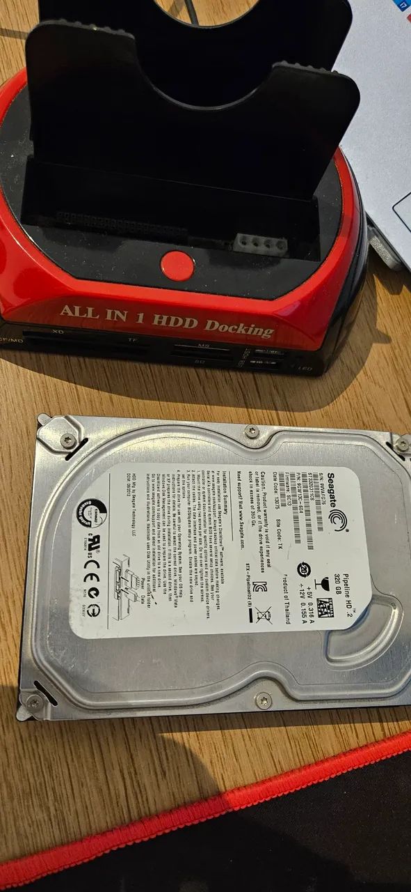 Estação de acoplamento de disco rígido sata 2,5 e 3,5 polegadas - Foto 5