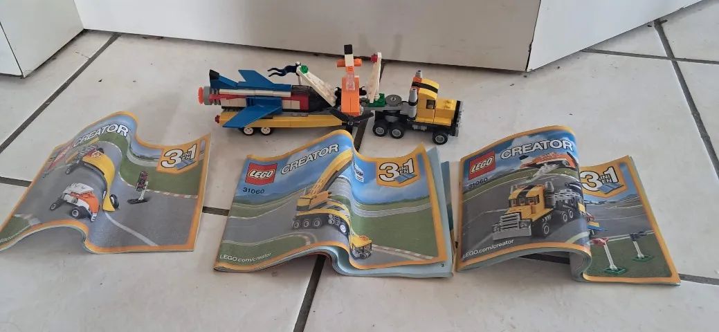 Lego Creator 3 em 1 - 248 peças - c/ manual - Foto 4