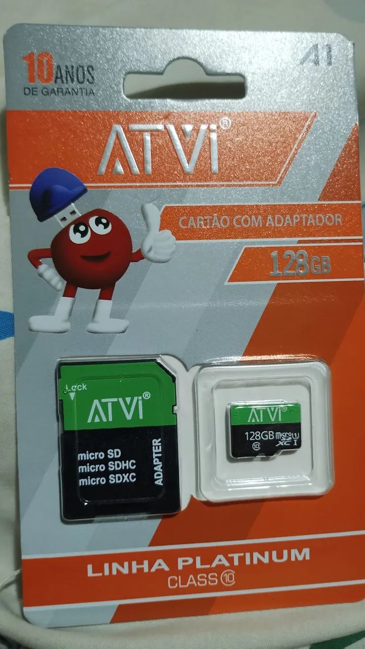 Micro SD 128gb p/switch e outros games!
