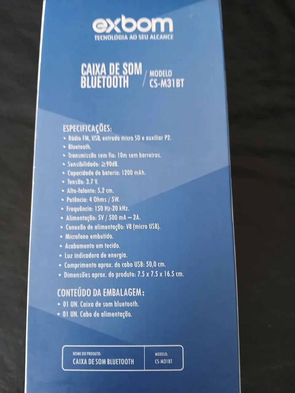 CAIXA DE SOM BLUETOOTH - Foto 3