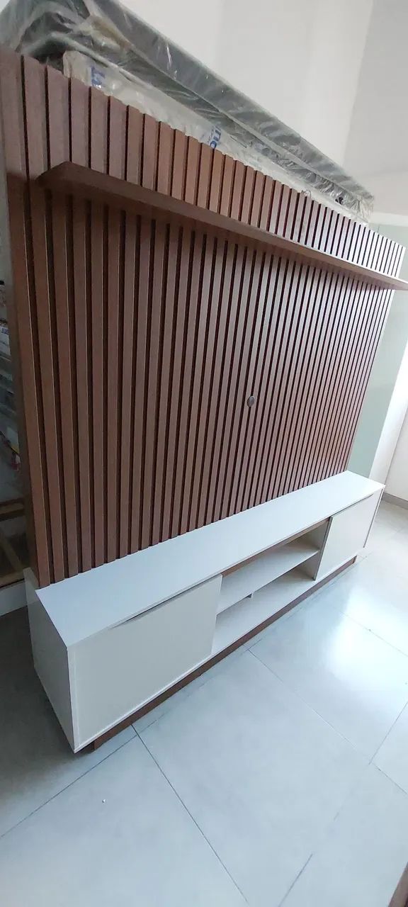 Rack + painel tv novo