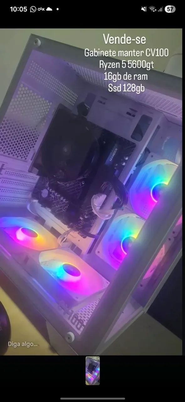 Pc Gamer R5 5600gt 16gb ram