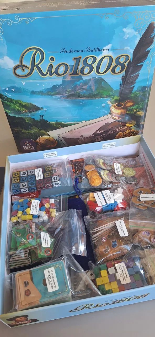 Jogo de Tabuleiro Rio 1808 - Novo - Foto 3
