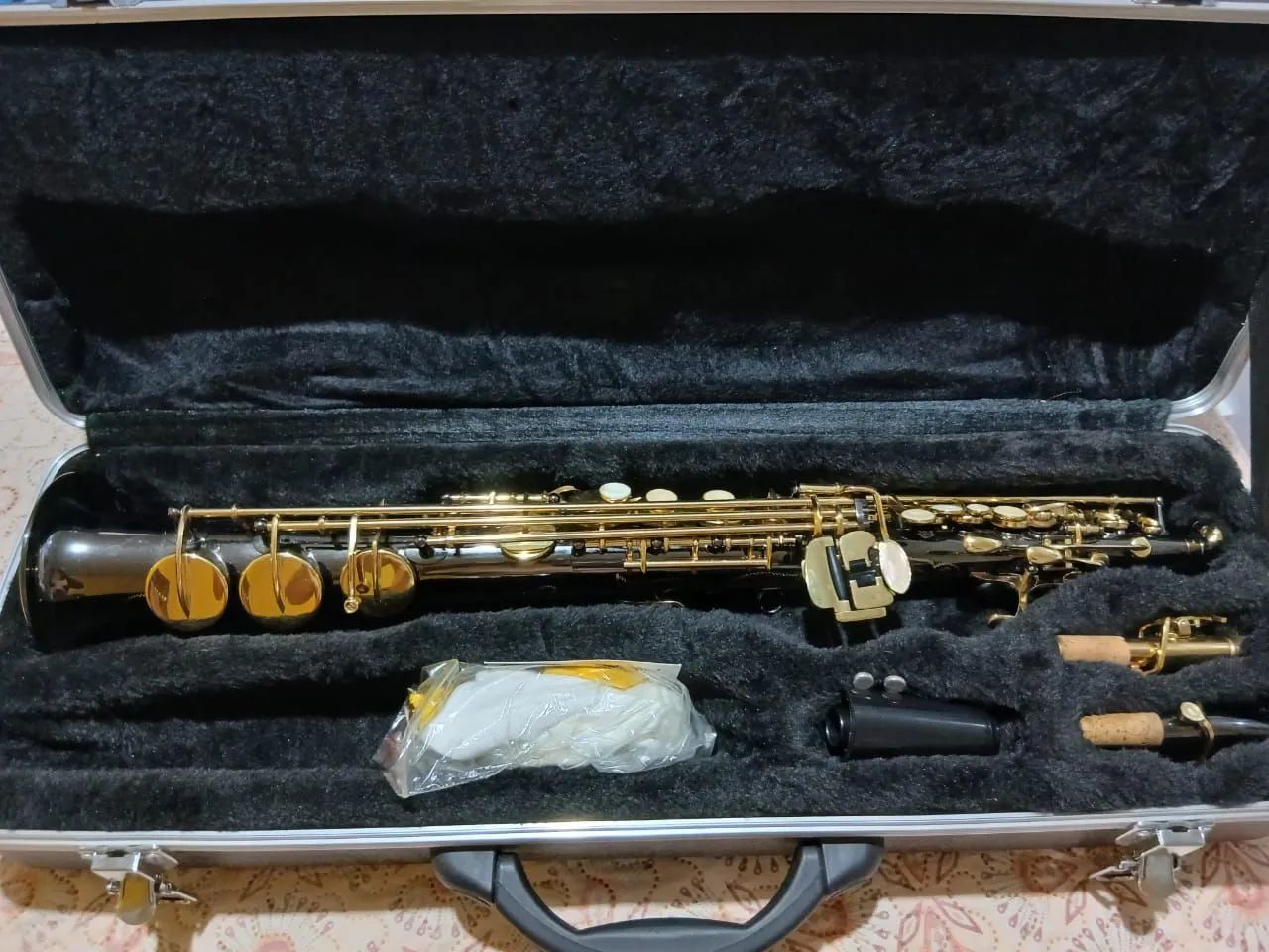 Saxofone soprano reto  - Foto 5