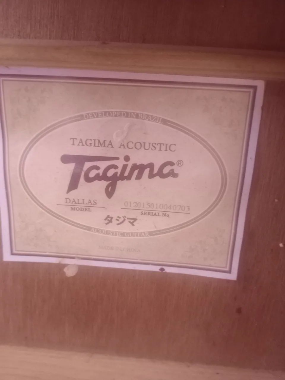 Conjunto 2 violões, Tagima Dallas e Gianini nf14  - Foto 2