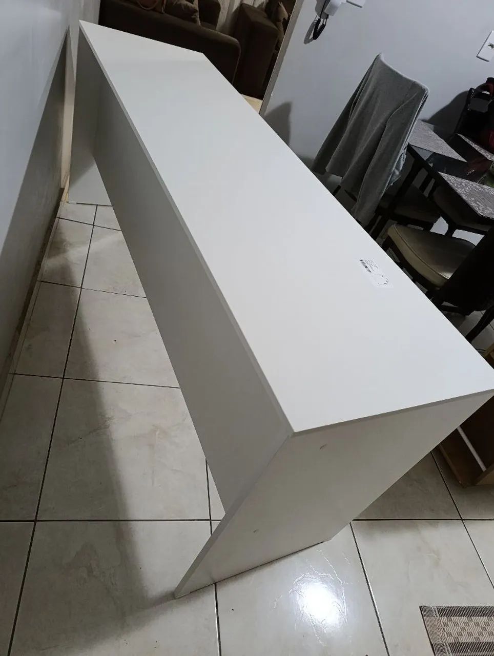 Mesa MDF 15mm branco  - Foto 3