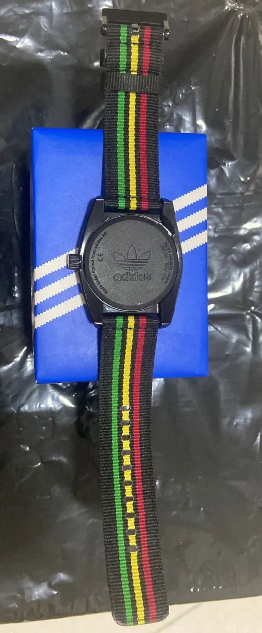 Relógio Adidas nas Cores do Reggae - Foto 2