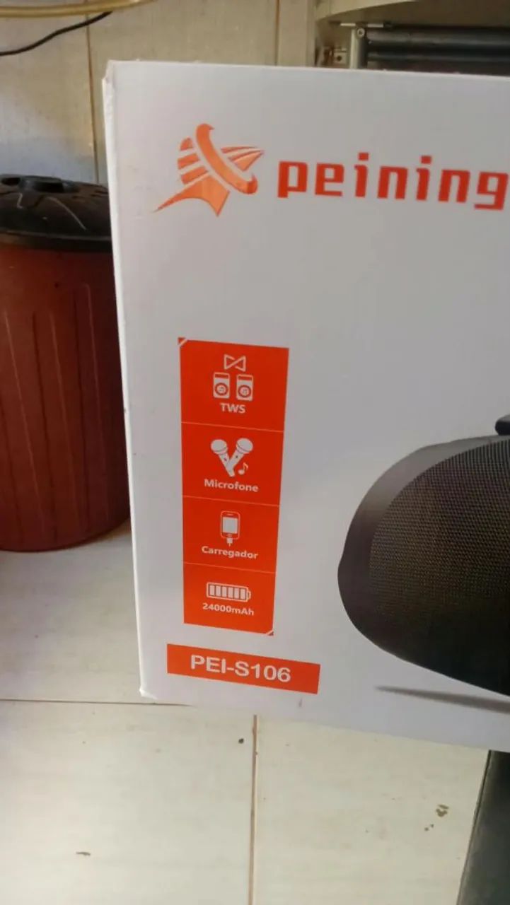 Caixa de som bombox  - Foto 3