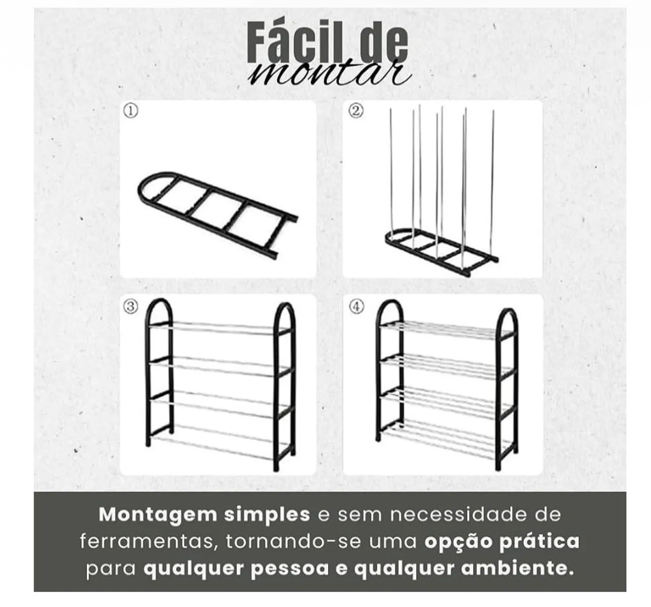 Sapateira montável  - Foto 4